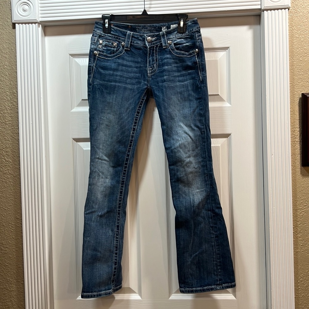 Miss me signature boot cut jeans 28 inseam 31.
